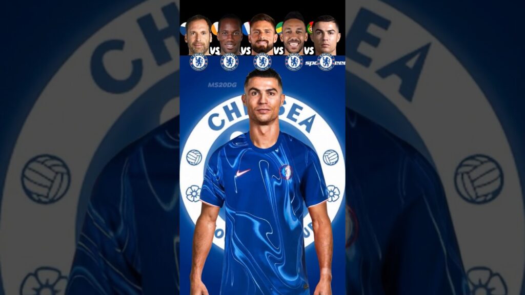 P.Cech VS Drogba VS Giroud VS Aubameyang VS Ronaldo 🥶🥵 Join Chelsea challenge