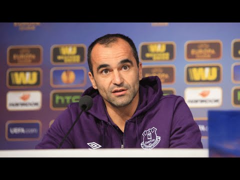 Roberto Martinez's pre-Lille press conference