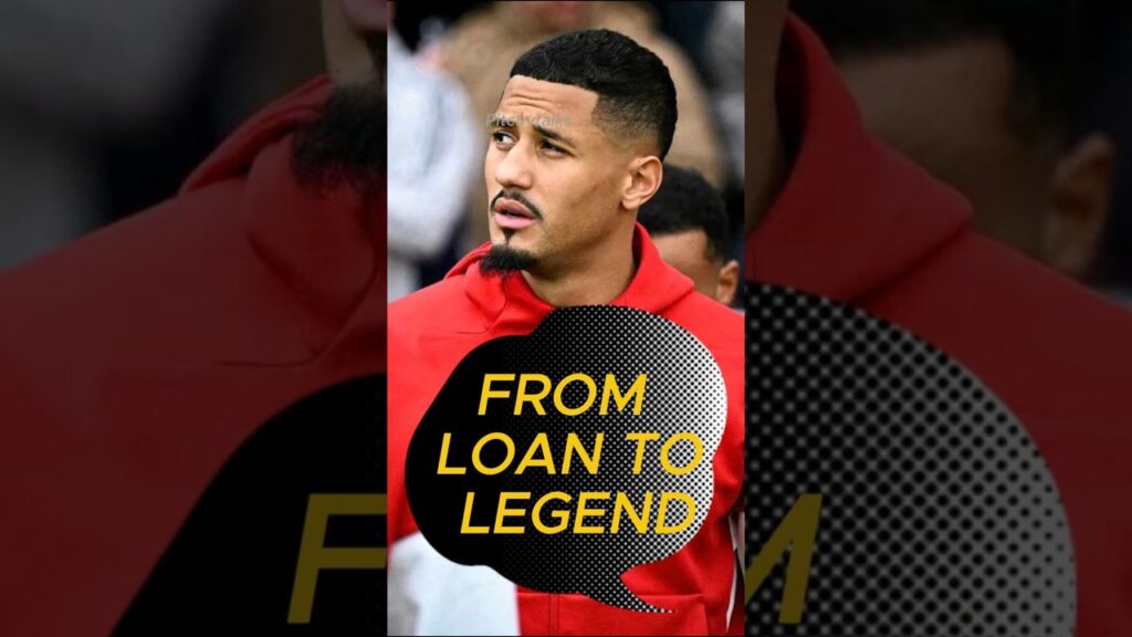 William Saliba: The Forgotten Wall Who Rose to Lead Arsenal 🔥⚽ #arsenal #football