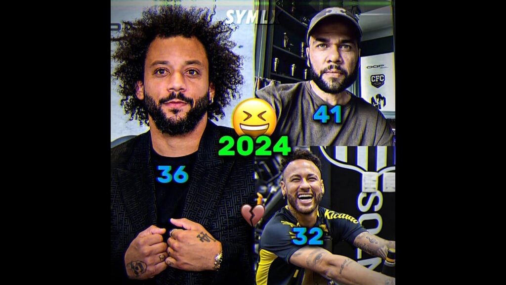Dani Alves x Marcelo and Neymar😆☠️🔥#football #edit #fyp #viralvideo #trending #shorts #neymar #dani