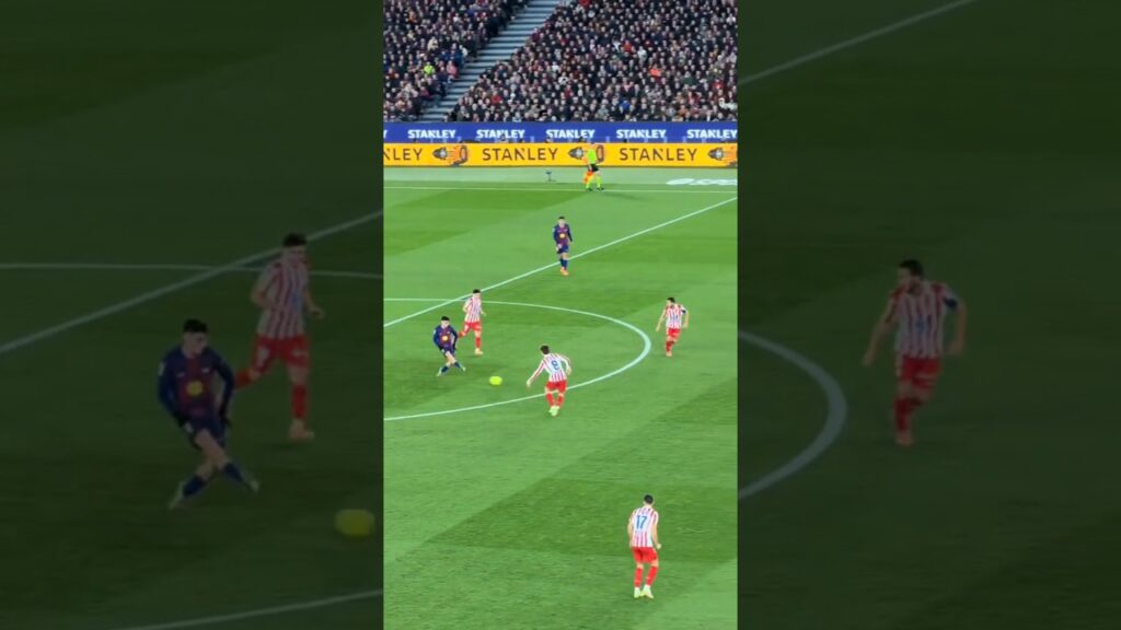 Pedri Pass to Raphinha vs Atletico Madrid (Barcelona 3-1 Atletico Madrid)