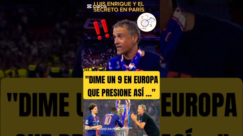 👉LUIS ENRIQUE Y EL SECRETO DEL ÉXITO💥EL SACRIFICIO DEL LÍDER DEMBÉLÉ🔥 #championsleague #psg #vitinha