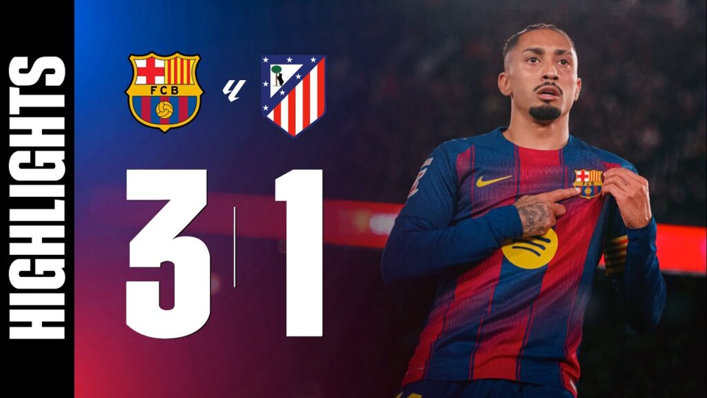 FC BARCELONA 3 vs 1 ATLÉTICO MADRID | LALIGA 2025/26 MD19 🔵🔴