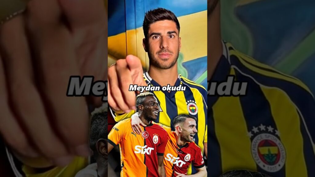 Asensio Galatasaray'a meydan okudu #shorts #futbol #asensio
