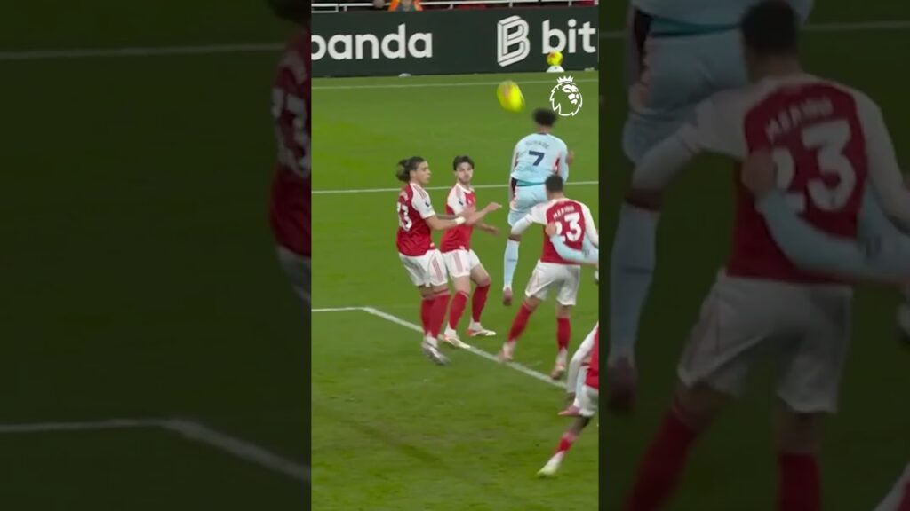 Super David Raya save! 🧤⛔️