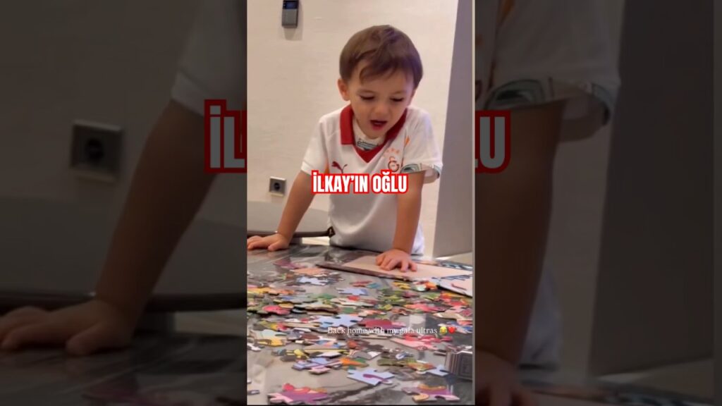 🟡🔴İlkay Gündoğan’ın Oğlu Galatasaray Marşı Söylüyor