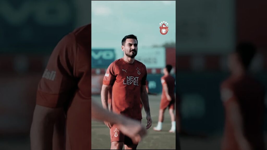 İlkay Gündoğan Galatasaray da ilk antrenmanında 💛❤️⚽⚽