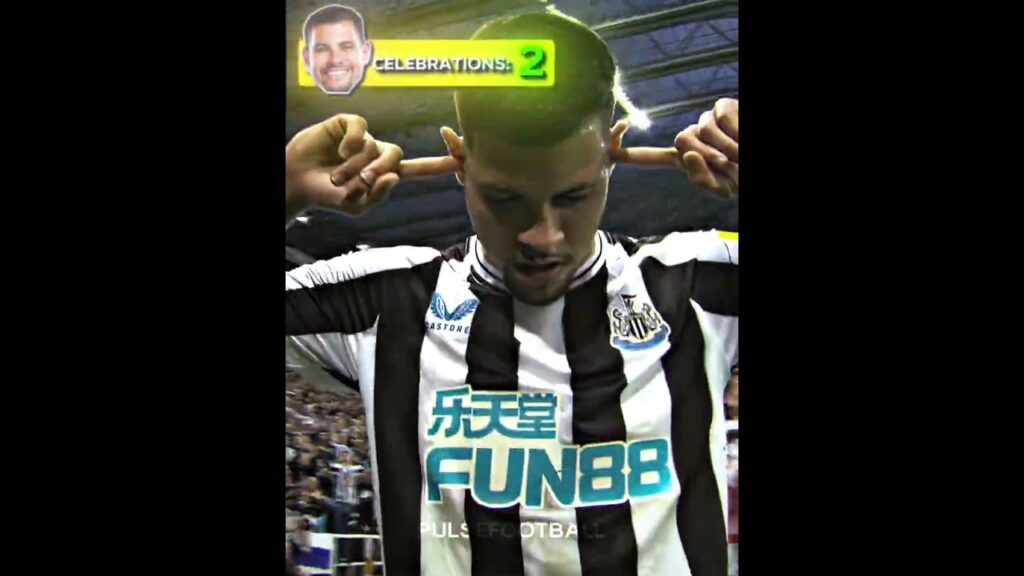 Romero mocking Bruno Guimarães’ celebration 💀😂