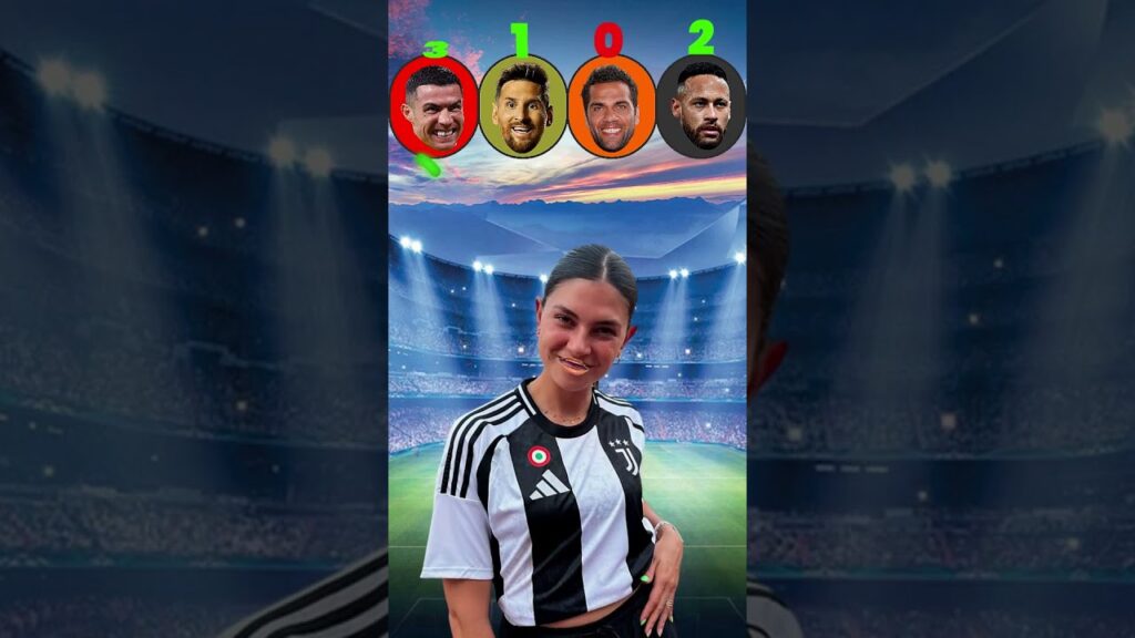 Ronaldo vs Neymar vs Dani Alves vs Messi