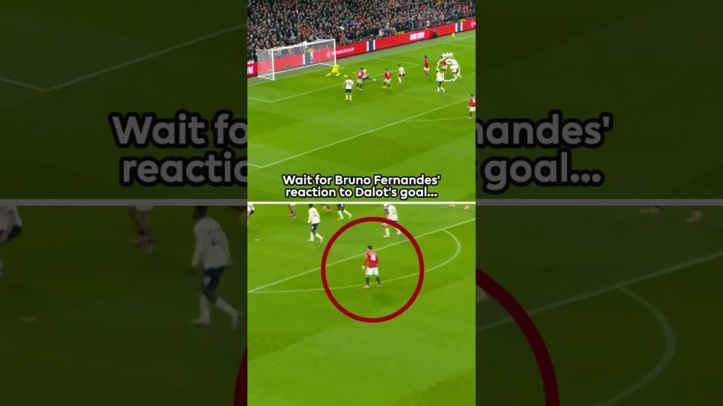 Bruno Fernandes Celebrates Every Man Utd Goal Like His Own 🥰