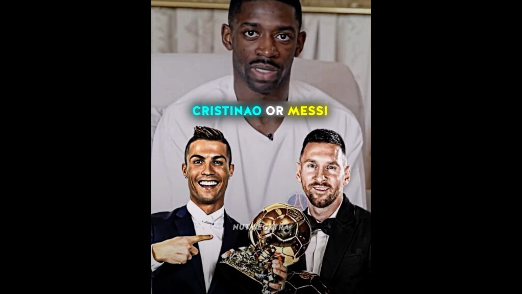 Ronaldo or Messi? Dembele Made his choice, what about you?