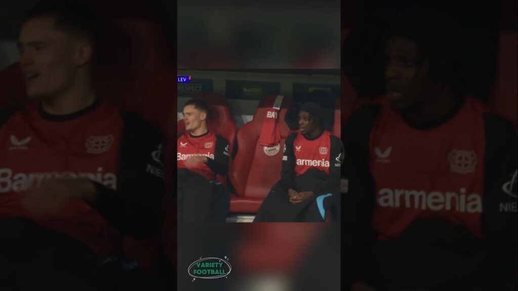 Champions League drama, starring Wirtz & Frimpong in the leading roles😅 #leverkusen #ucl #football
