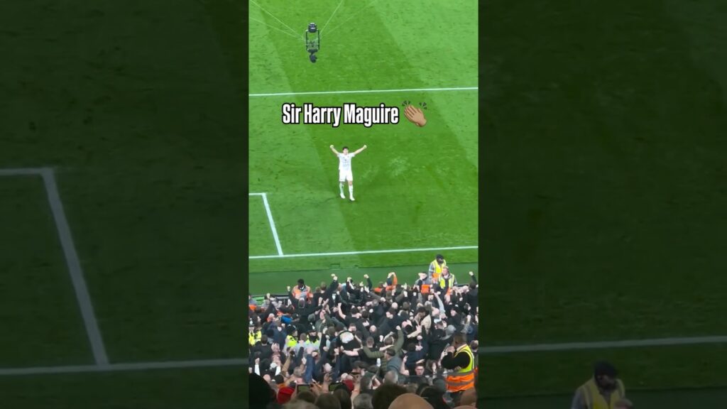 Man United fans love Harry Maguire 💪🔴