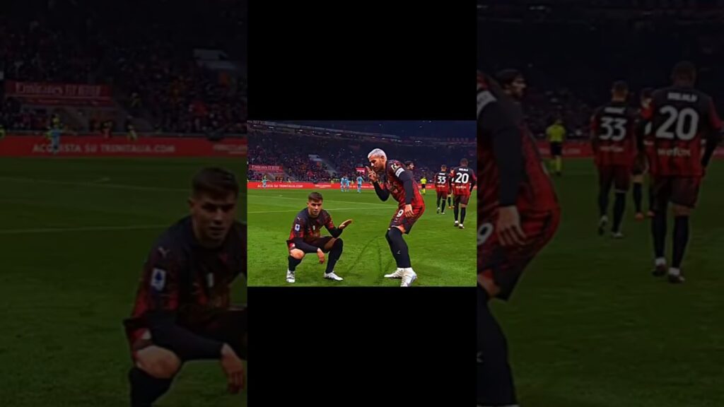 Theo Hernández ⚡ Killer Goal & Savage Celebration 😯 #shorts