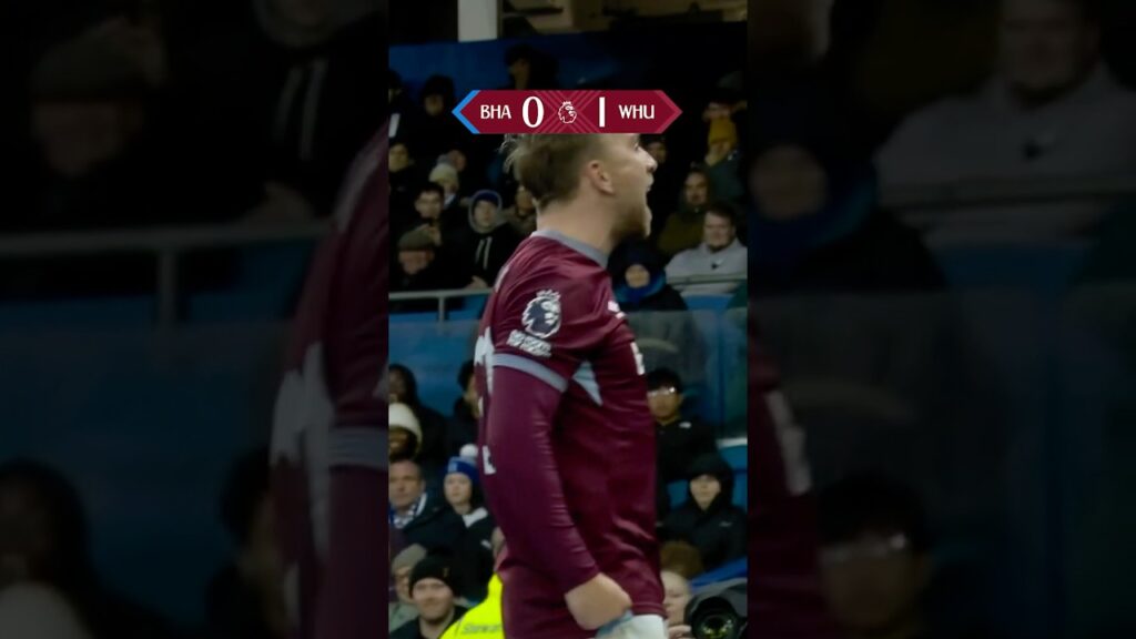 Brighton 1-1 West Ham | Premier League Highlights  #football  #shorts  #westham  #premierleague