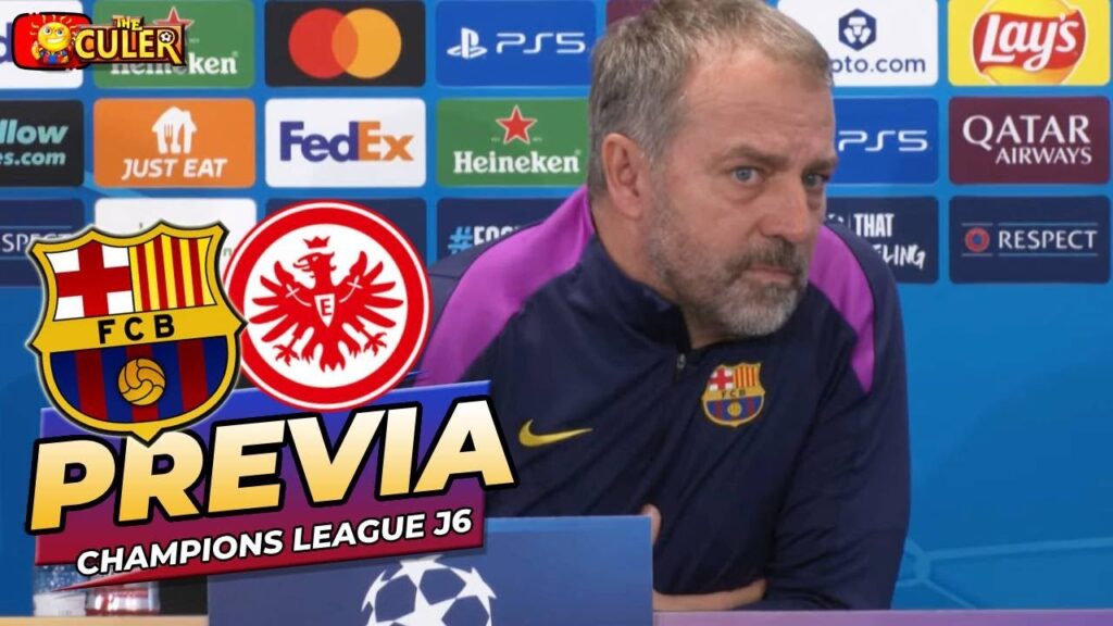 RUEDA PRENSA HANSI FLICK y GERARD MARTÍN: FC BARCELONA v EINTRACHT FRANKFURT
