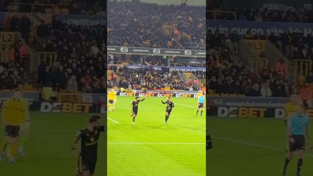 Bruno Fernandes Goal vs Wolves (Wolves vs Man United 1-4)