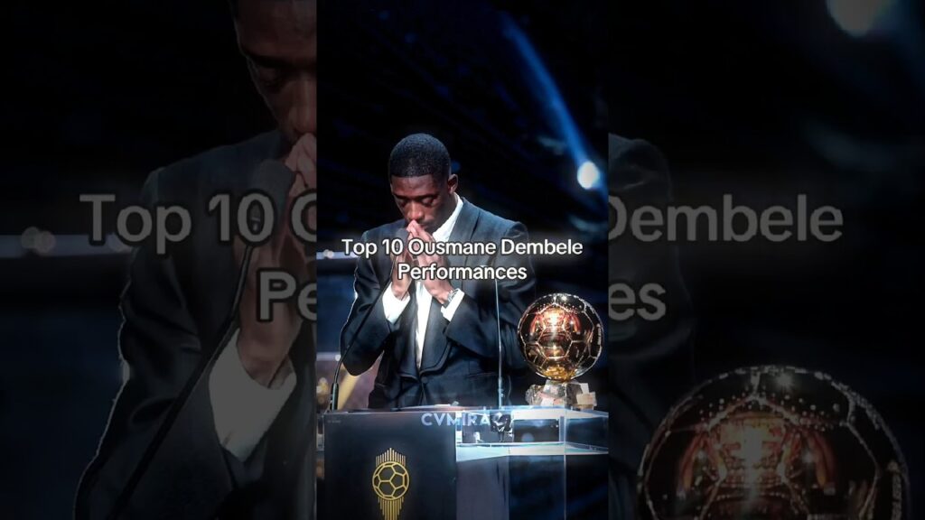 Top 10 Ousmane Dembélé Performances of All Time 🇫🇷⚡🔥 |#shorts #football #edit #viral #dembele #lips