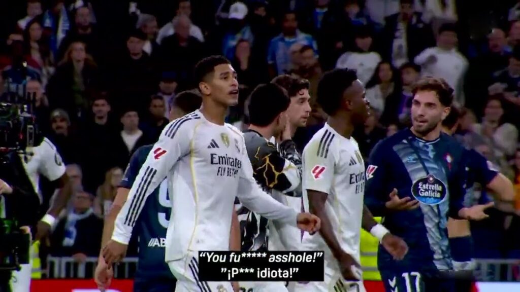 El cabreo de Jude Bellingham