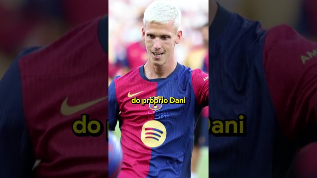 DANI OLMO CHEGOU no BARÇA