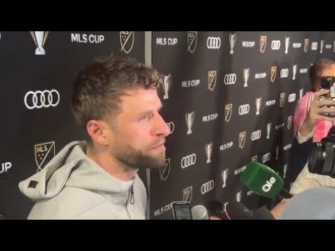 Thomas Muller almost in tears as he speaks after Messi wins 2025 MLS CUP against him