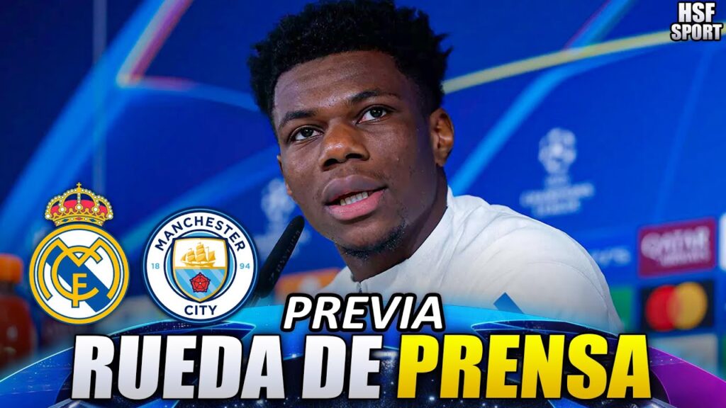 🔴 Rueda de prensa de AURÉLIEN TCHOUAMÉNI previa REAL MADRID vs MANCHESTER CITY - Champions League