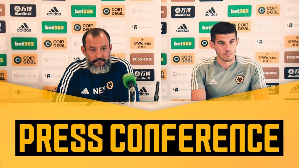 Nuno and Conor Coady meet the press ahead of Europa League opener!