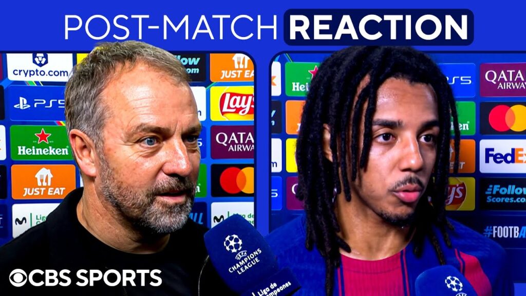Hansi Flick on Barcelona VICTORY | Jules Koundé discusses BRACE