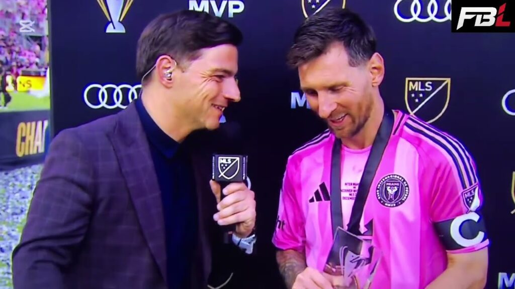 Messi: “I want to say goodbye to Busquets and Alba!” | Inter Miami 3-1 Vancouver | MLS Cup Messi: “I want to say goodbye to Busquets and Alba!” | Inter Miami 3-1 Vancouver | MLS Cup