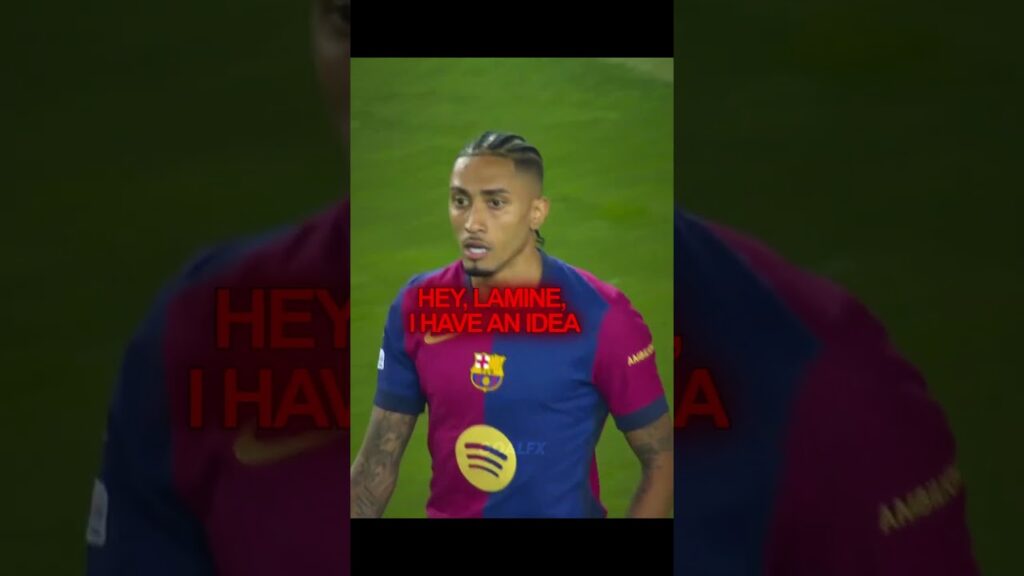 Raphinha & Yamal's 200 IQ Corner Kick Tactics🤯🔥