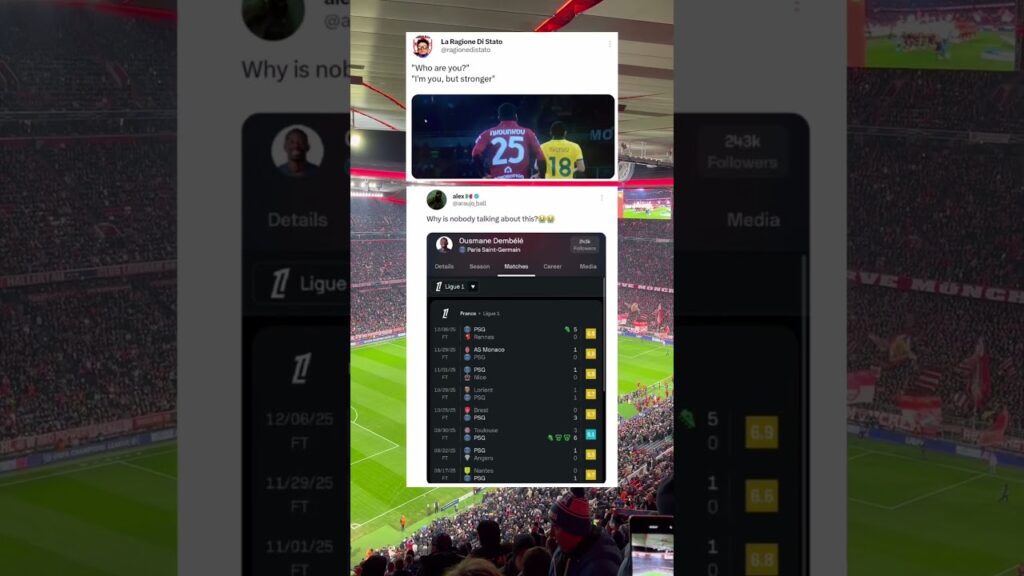 Ousmane Dembele is washed😂