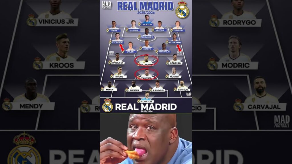 Real Madrid 2023/24 vs Real Madrid 2025/26