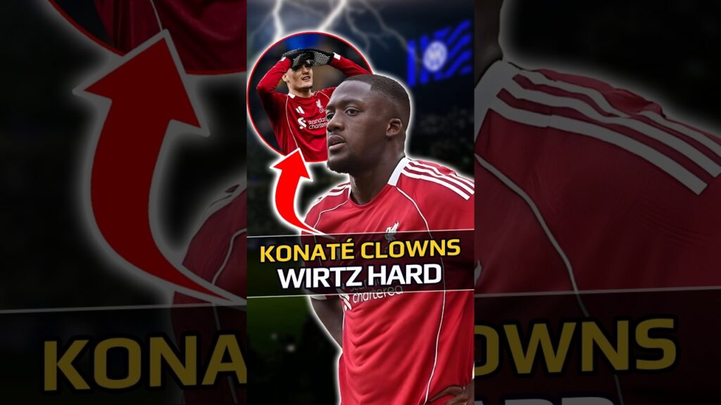 WHAT Konaté Did on the Flight Home #shorts