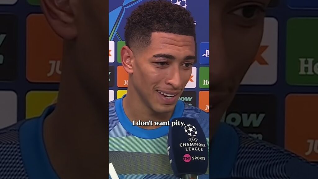 Jude Bellingham on the noise he receives playing for Real Madrid and England 🗣️