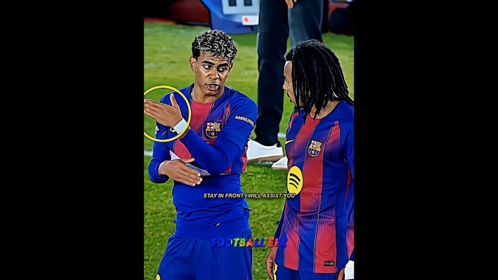 When Yamal Gave Tactics To Kounde 🥶☠️