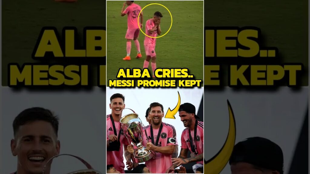 MESSI SAID THIS & ALBA STARTED CRYING! MESSI SAID THIS & ALBA STARTED CRYING!