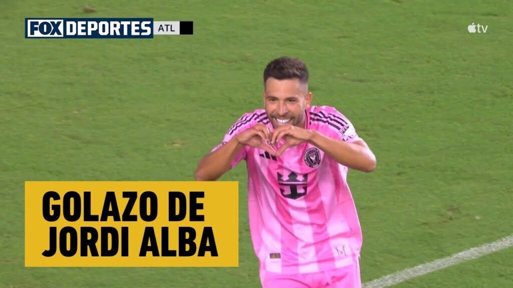 🤝🤩 GOLAZO Jordi Alba con asistencia de MESSI | Inter Miami 2-0 Atlanta United | MLS 2025