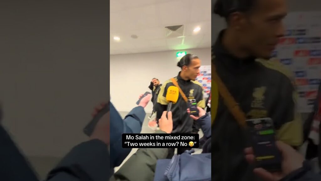 Van Dijk BLOCKS Salah From Media After Liverpool 2–0 Brighton! 😳🔥