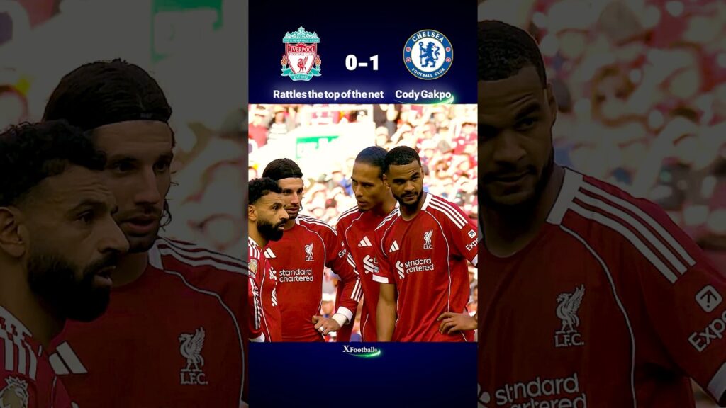 Rattles the top of the net   Cody Gakpo 🔥