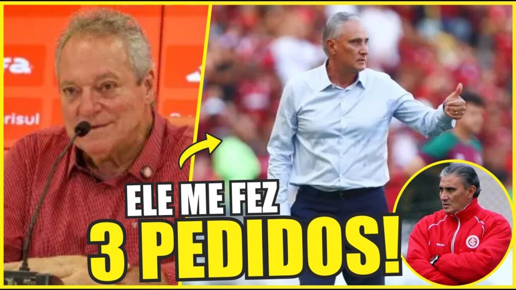 OLHA O QUE TITE EXIGIU PARA VOLTAR AO INTERNACIONAL E O PLANO QUE MUDA TUDO NO BEIRA-RIO