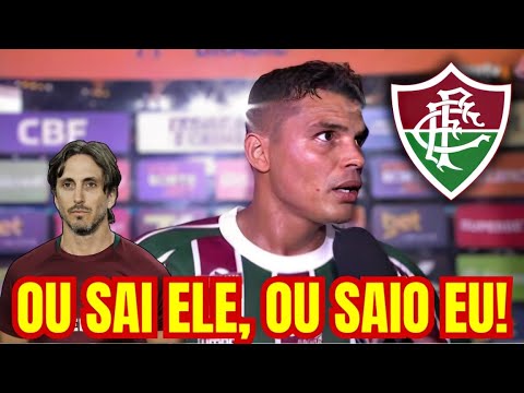 URGENTE! THIAGO SILVA SURTA APÓS ELIMINAÇÃO E APONTA CULPADO NO FLUMINENSE URGENTE! THIAGO SILVA SURTA APÓS ELIMINAÇÃO E APONTA CULPADO NO FLUMINENSE