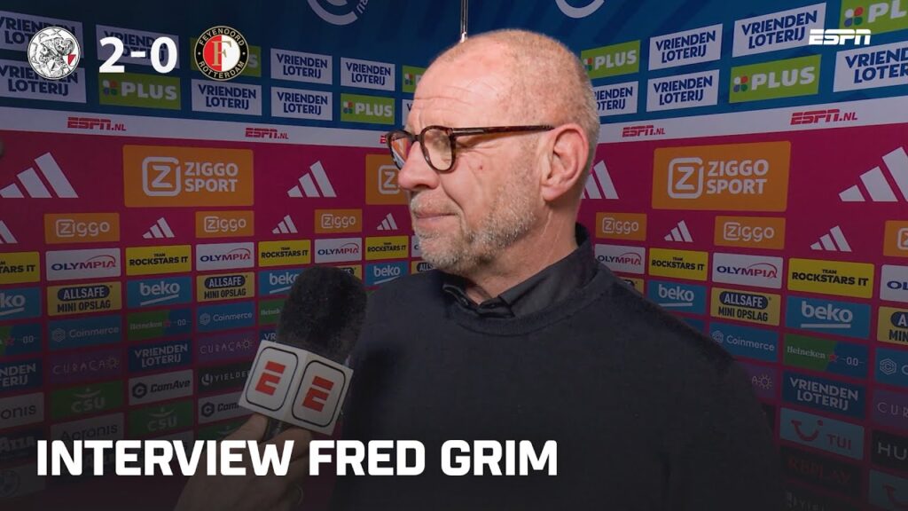 👀 Maakt Fred Grim het seizoen bij af Ajax? “Als die vraag komt ga ik erover nadenken” 💭 | Interview