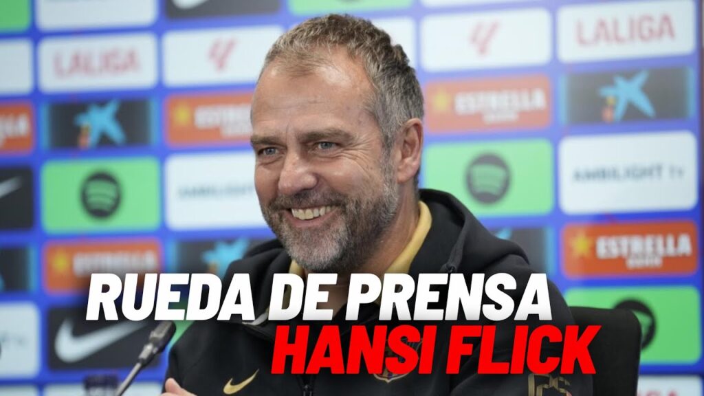 EN DIRECTO I Rueda de prensa de Hansi Flick previo el partido de Copa del Rey frente al Guadalajara