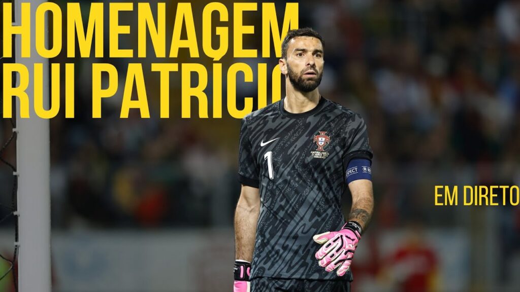 🔴 EM DIRETO | Cerimónia de homenagem a Rui Patrício