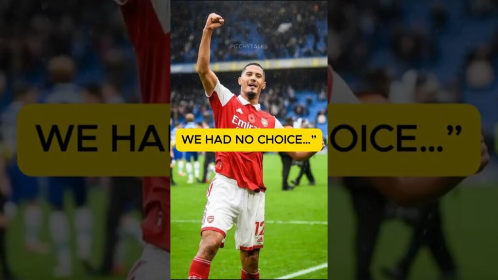 Arteta’s Honest Admission on Saliba: “We Were Buying Tickets for Another Injury” #arsenal #football Arteta’s Honest Admission on Saliba: “We Were Buying Tickets for Another Injury” #arsenal #football