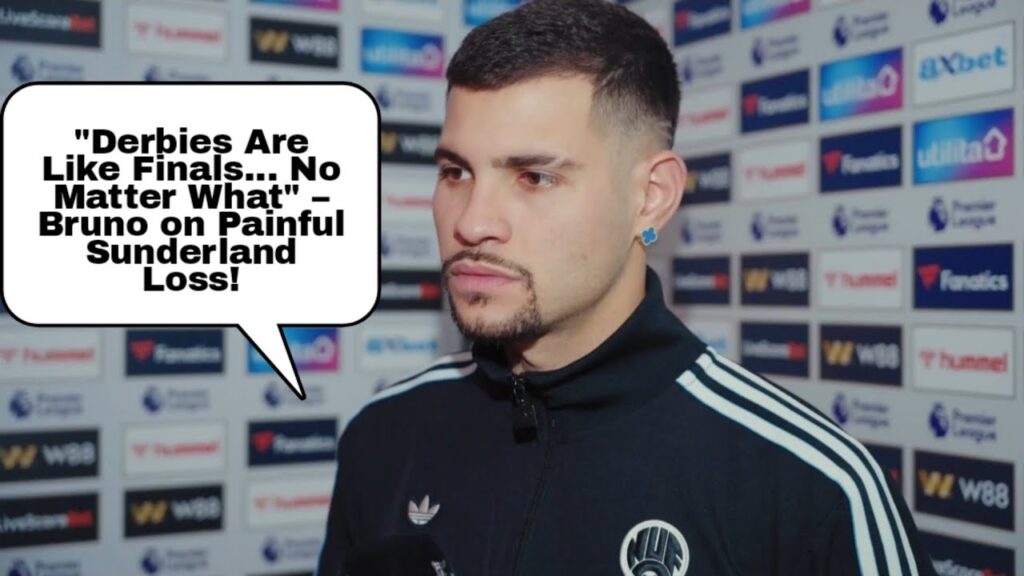 "Very Angry and Disappointed" – Bruno Guimarães Rages After Sunderland Derby Loss!