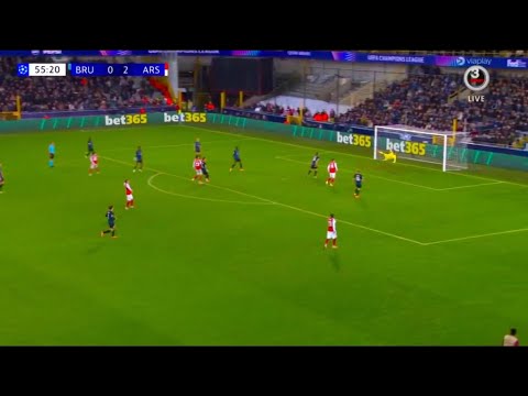 🚀 Martinelli GOAL vs Club Brugge | Gabriel Martinelli GOAL from OUTSIDE the Box vs Club Brugge