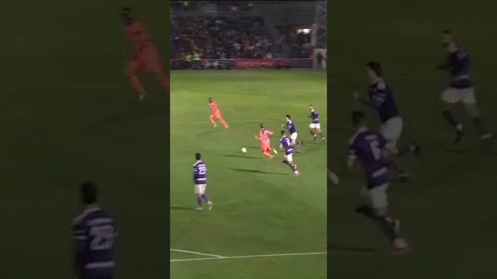 Eric Garcia's rocket kick🚀🚀 #shorts #ericgarcía #fcbarcelona #rocket #copadelrey #vamos #forcabarca