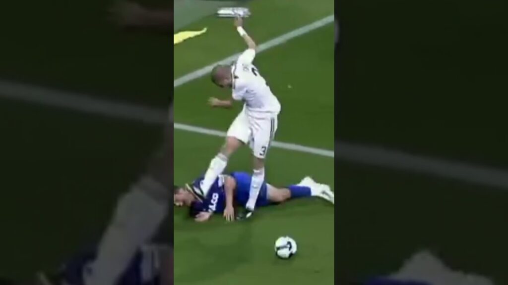 Happy retirement Pepe. 17 Red Cards🐐🐐🐐. #football #soccer #redcard #tackle #footballshorts #pepe