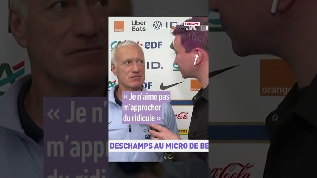 😁 Quand Deschamps chambre Bertrand Latour sur sa coupe de cheveux #deschamps #equipedefrance